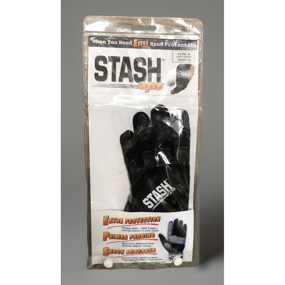 MARKWORT STASH EPS Fielders Padded Glove Righ Hand Throw Youth Small YS NEW